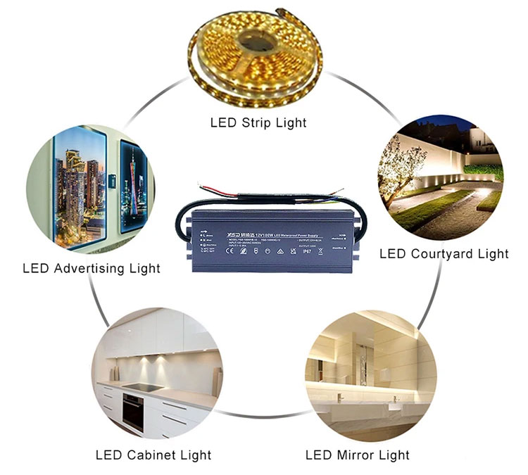 How do LED power supplies work