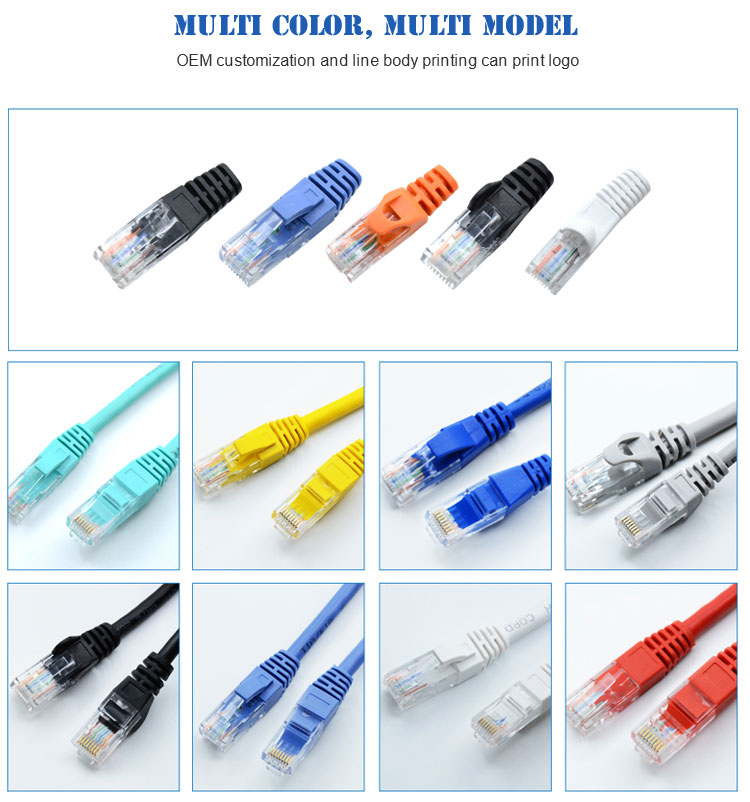 CAT6 Network Cable Types and Connector Installation