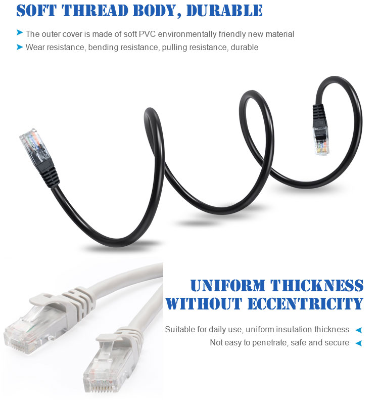 CAT6 Network Cable Types and Connector Installation