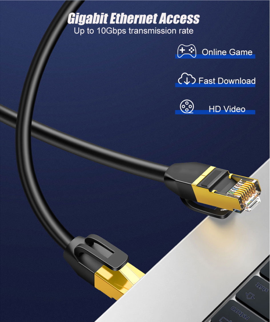 Cat7 Ethernet Cable Patch SFTP Lan for RJ45