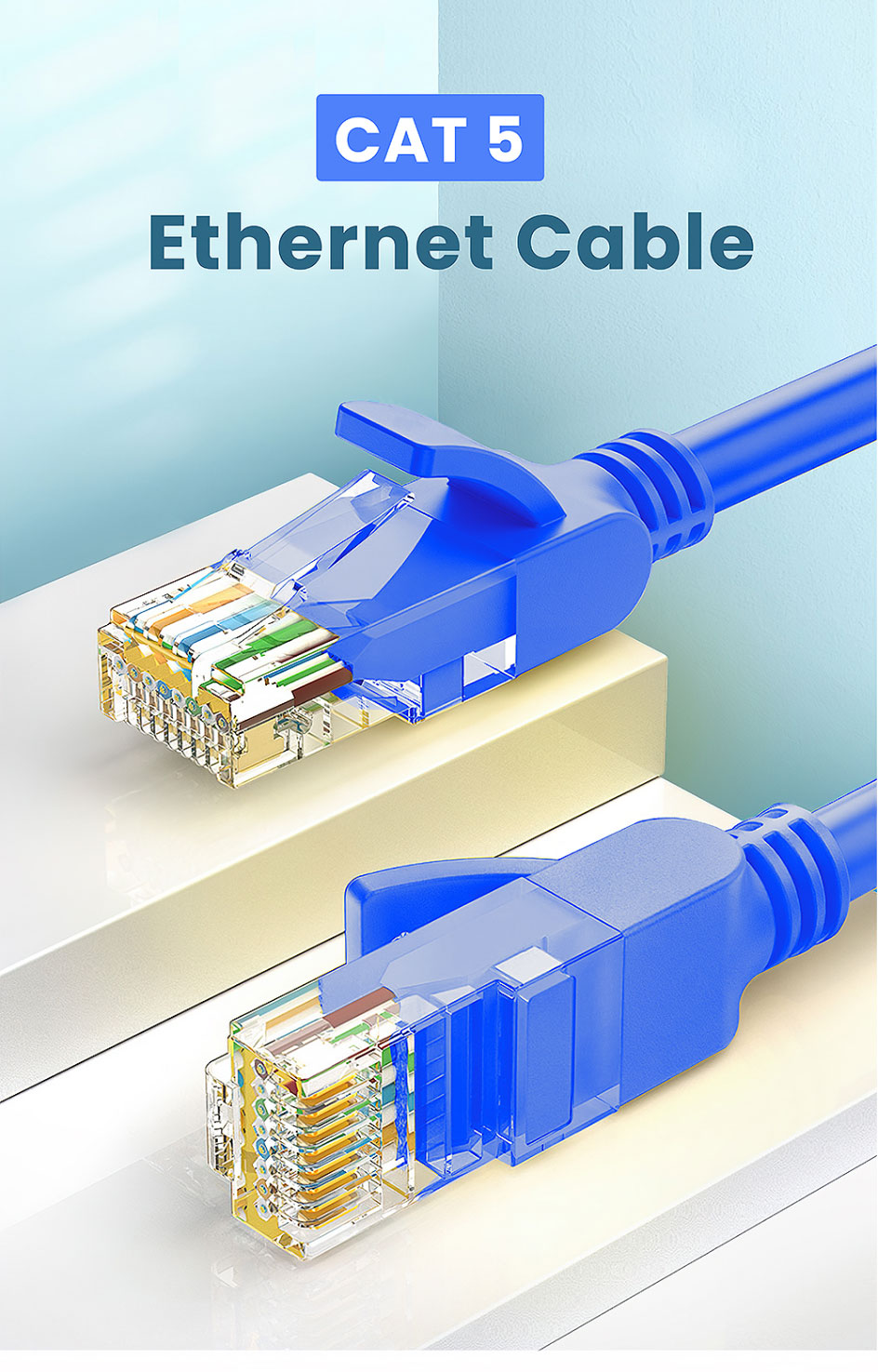 Ethernet Cable Cat5 Lan Cable UTP RJ45 Network Patch Cable