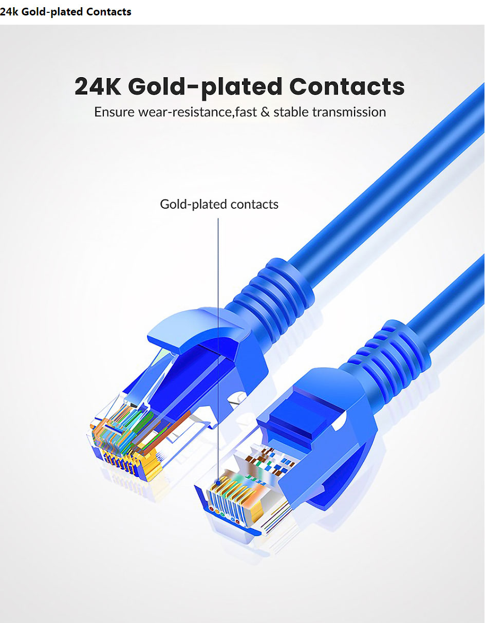 Ethernet Cable Cat5 Lan Cable UTP RJ45 Network Patch Cable