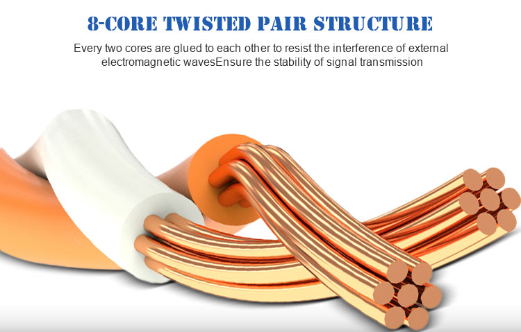 Low Temperature Resistant Ethernet Cable CAT5E/CAT6/CAT7