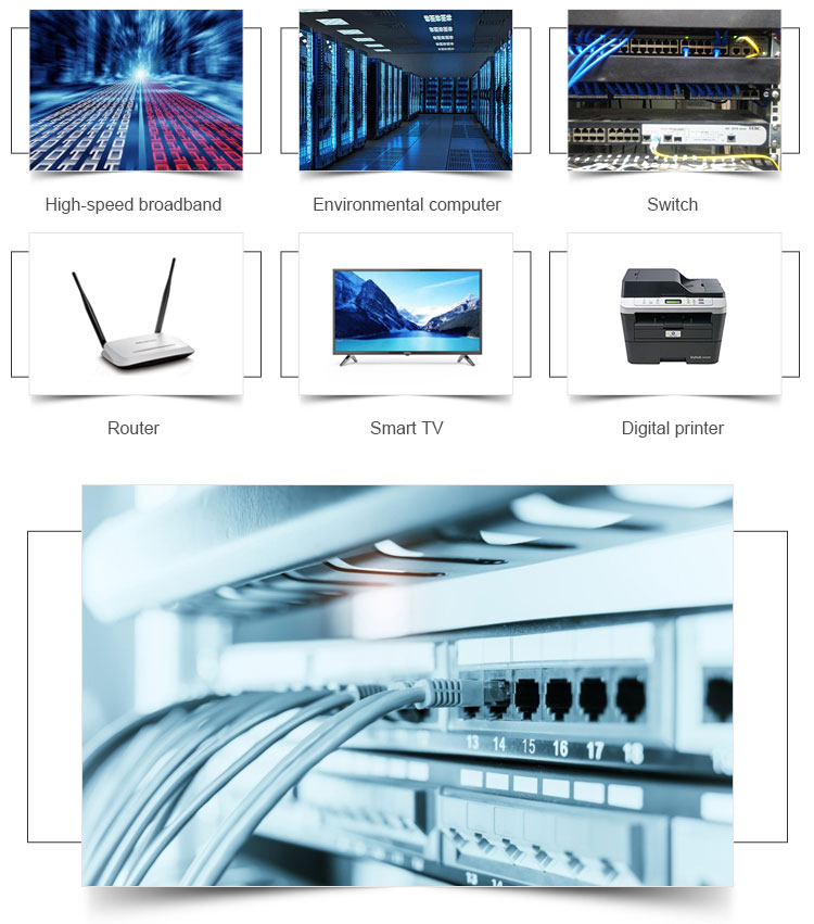 Low Temperature Resistant Ethernet Cable CAT5E/CAT6/CAT7