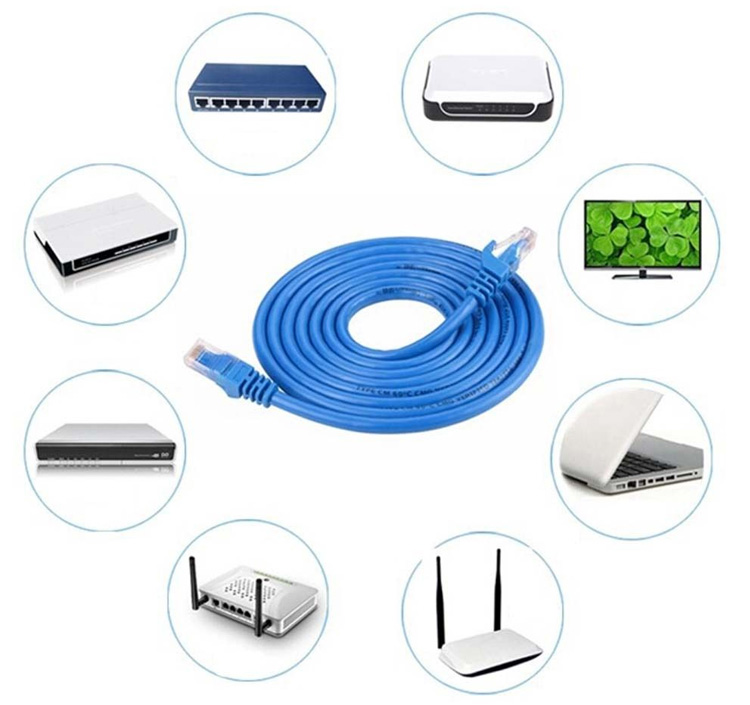 PC To Router Hub Crossover Network Cable