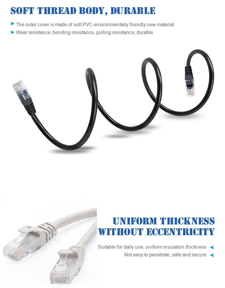 RJ45 To RJ45 Cross Over Cat6 Cable