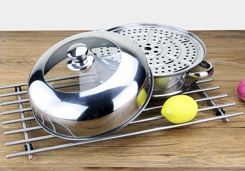 Stainless Steel Steamer Pot & Soup Pot / Steaming & Hot Pot