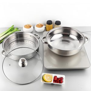 Induction Compatible Steamer Pot