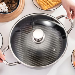 Wholesale Honeycomb Non-Stick Soup Pot