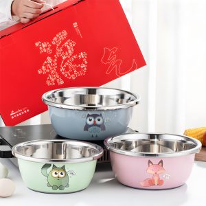 Easy Clean Colorful Bowls