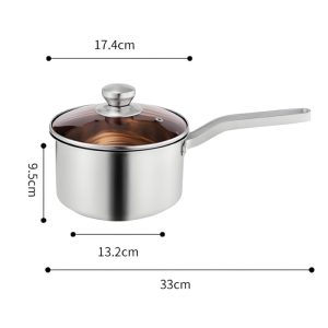 16CM Single-handle milk pot