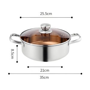 24cm Large Capacity Stockpot