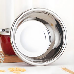 wine red enamel bowl