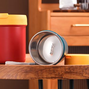 Insulated Travel Mug with Carry String