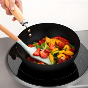 Induction Compatible Small Wok Steamer Pot Set for Small Family