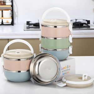 Cylindrical Thermal Food Box