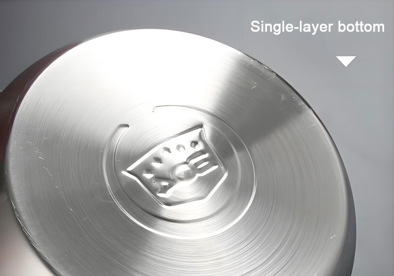 Single-layer bottom Stainless steel soup pot