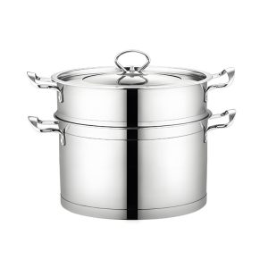 Glass Lid Steaming Pot