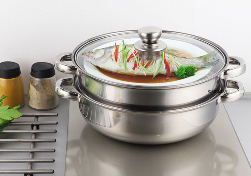 410 stainless steel multi cooking pot for home kitchen