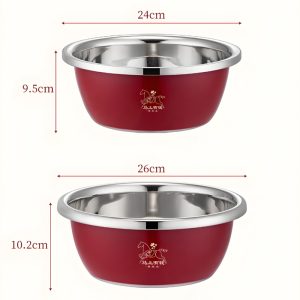 Stainless steel mixing bowl set