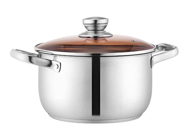 Season stainless steel pot