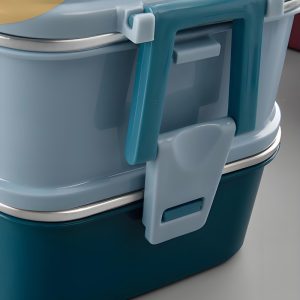 Portable Foldable Buckle Bento Box