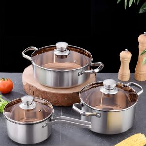20cm double handle soup pot