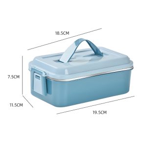 Double Layer Stainless Steel Bento Box