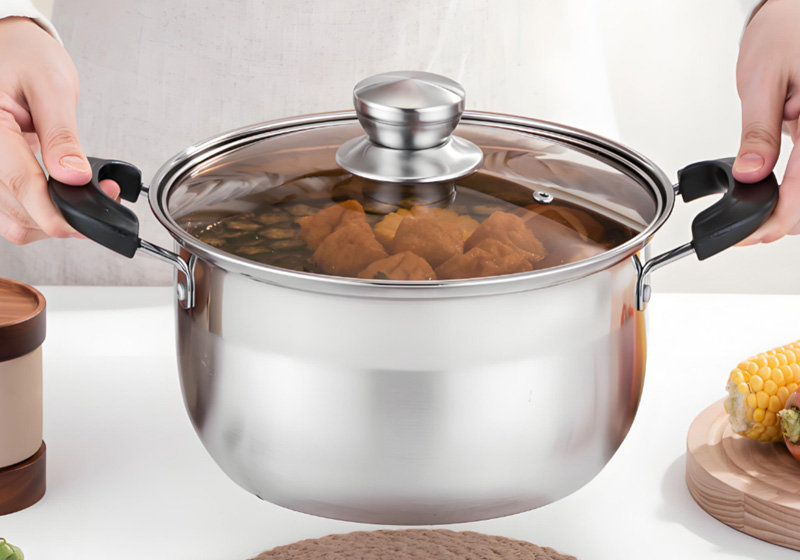 China factory stainless steel soup pot